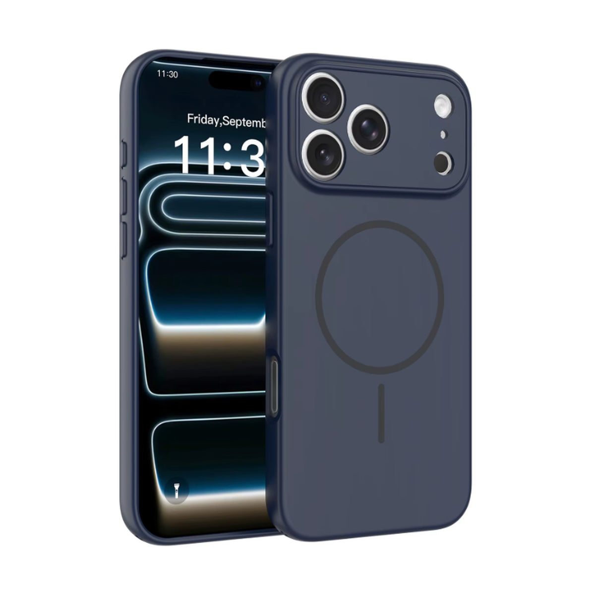 Skin-Feel MagSafe Case – Navy